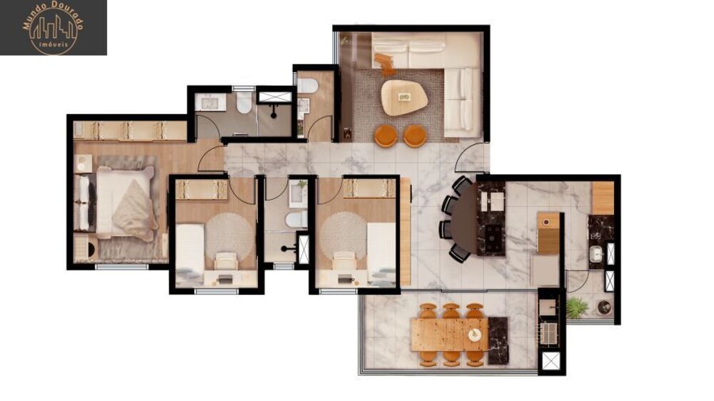 Cobertura, 3 quartos, 176 m² - Foto 14