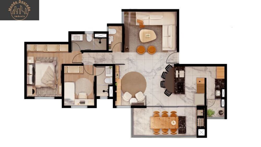 Cobertura, 3 quartos, 176 m² - Foto 13