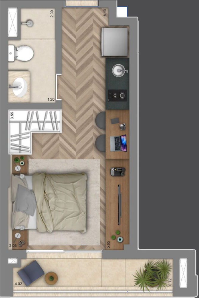 Apartamento, 3 quartos, 125 m² - Foto 3