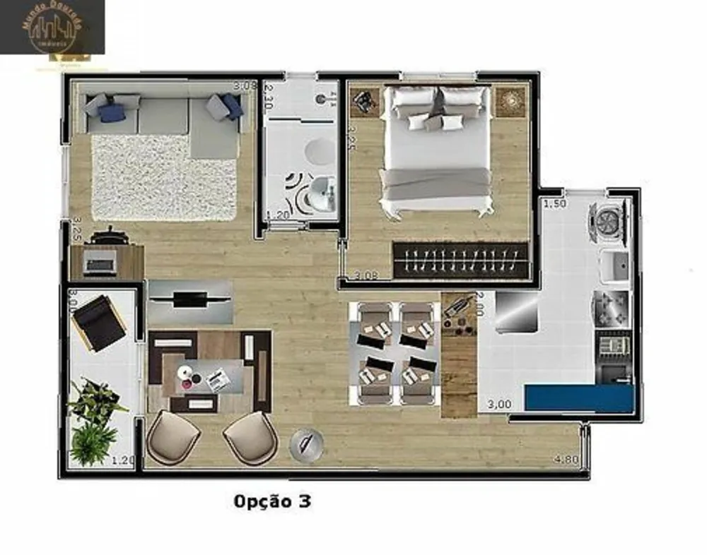 Apartamento, 2 quartos, 60 m² - Foto 8