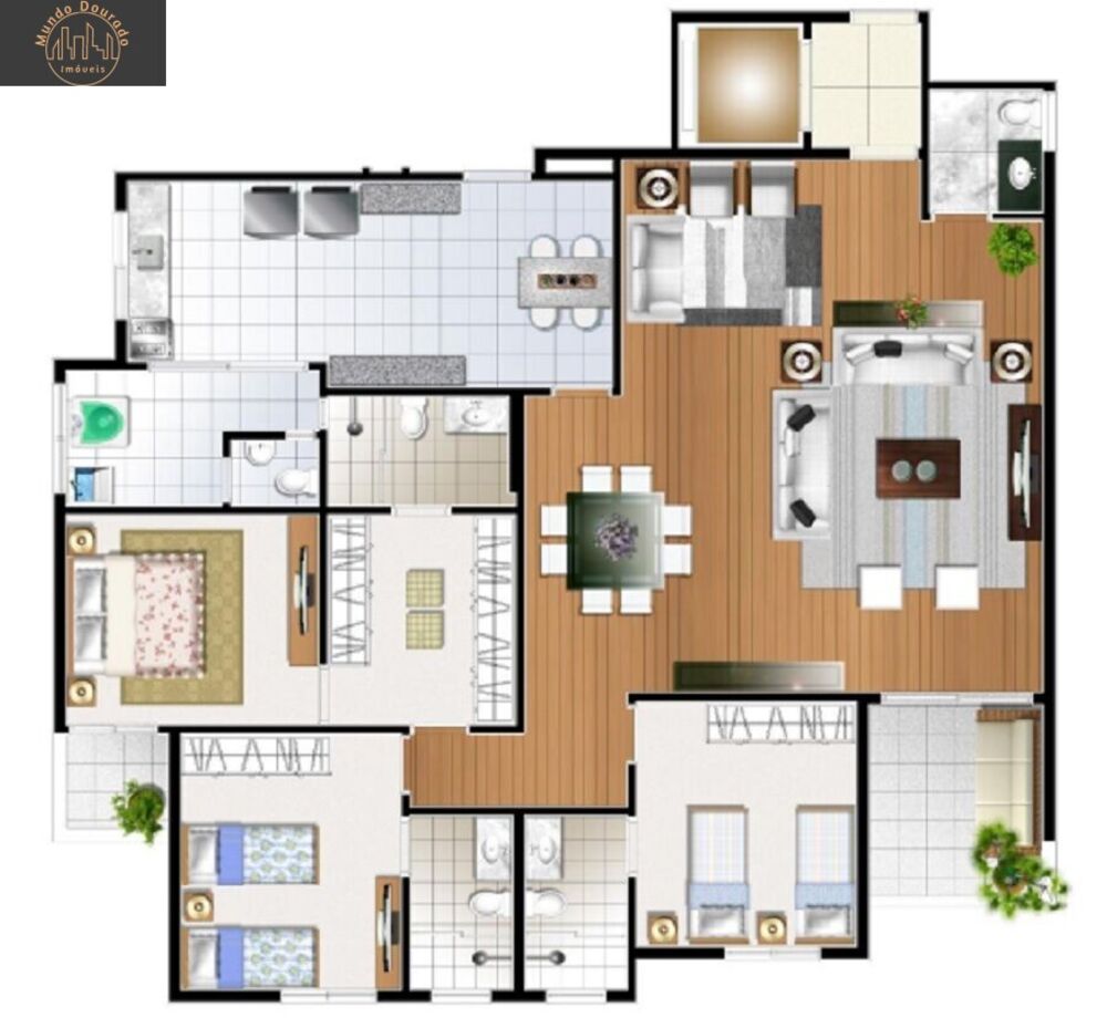 Apartamento, 3 quartos, 155 m² - Foto 4