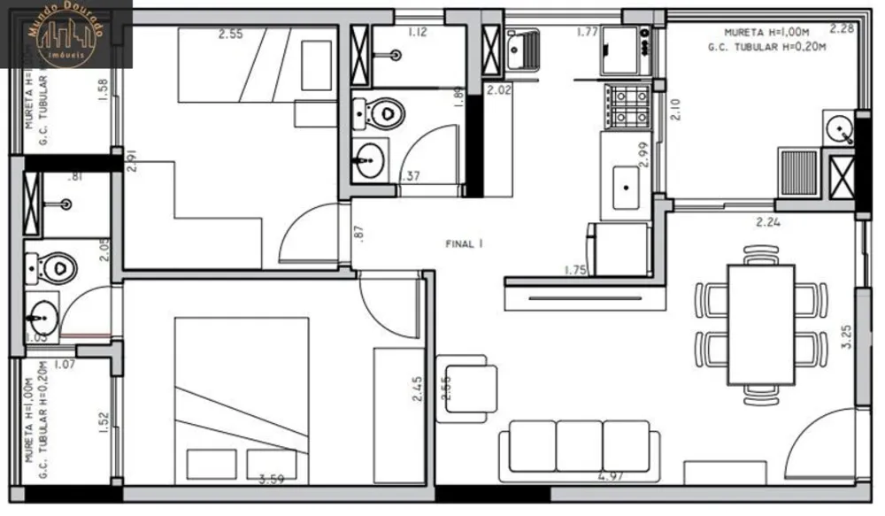 Apartamento, 2 quartos, 57 m² - Foto 13
