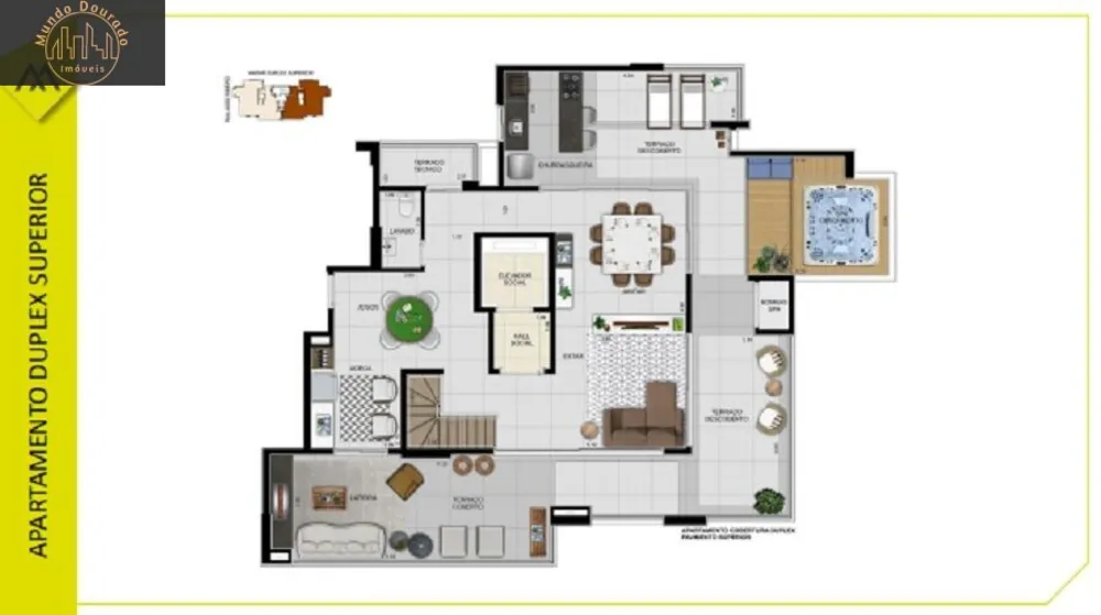 Cobertura, 3 quartos, 323 m² - Foto 12