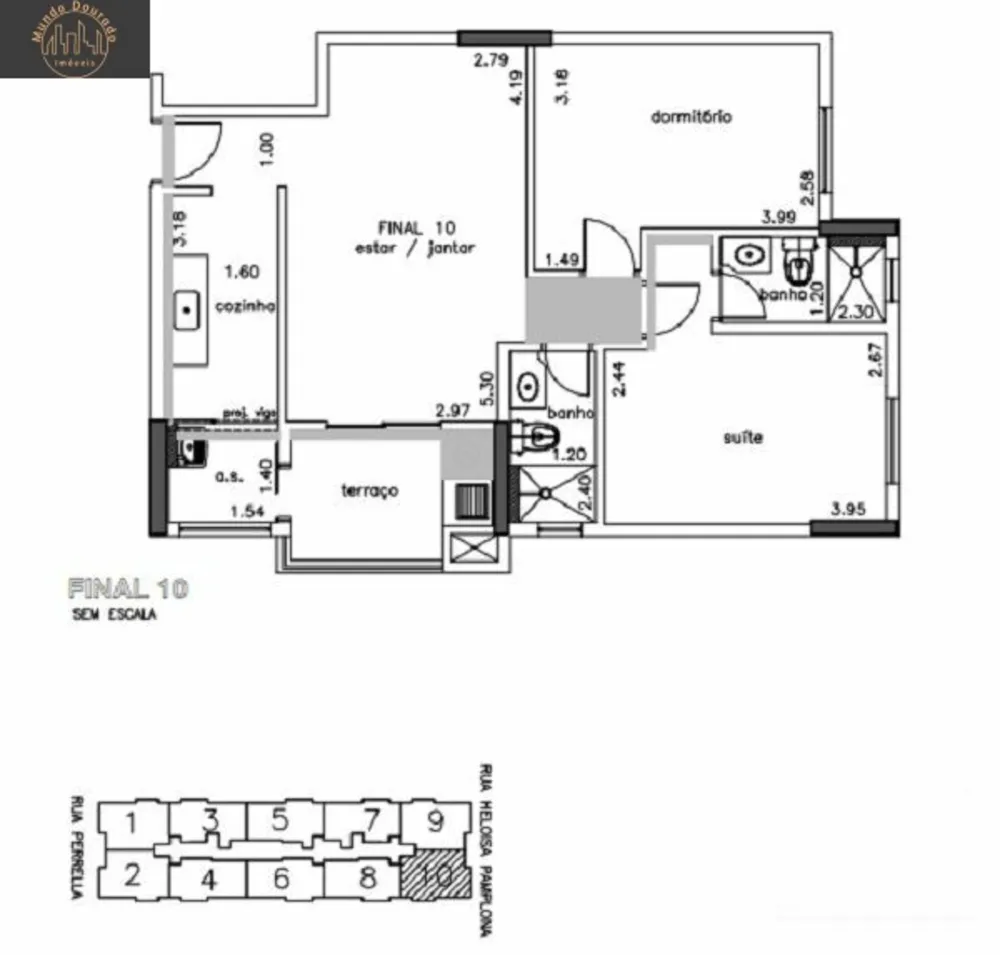 Apartamento, 2 quartos, 70 m² - Foto 1