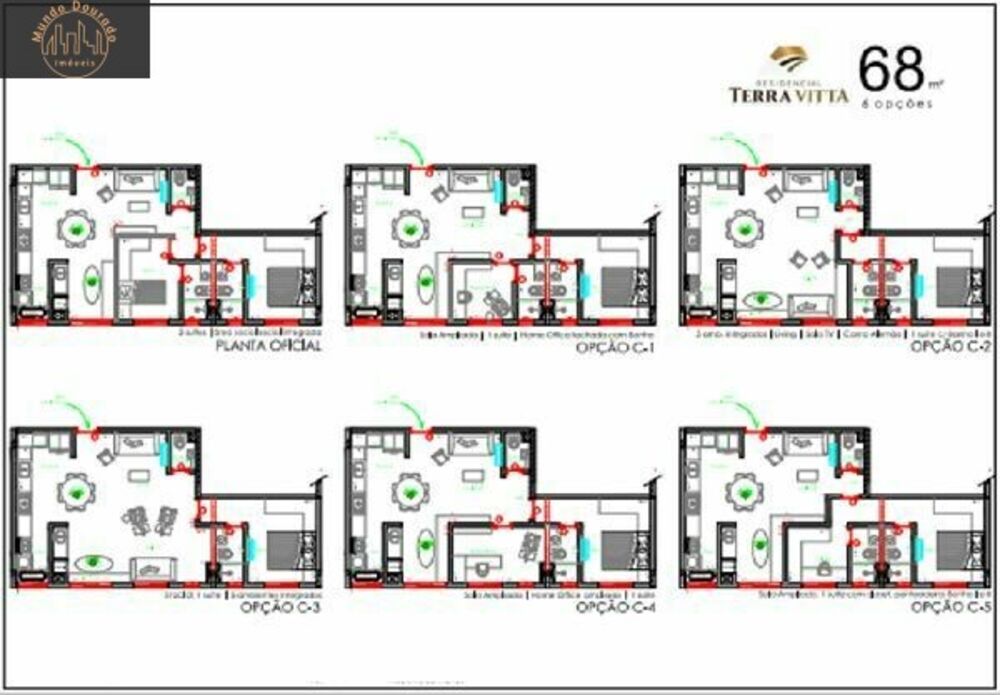 Apartamento, 2 quartos, 69 m² - Foto 2