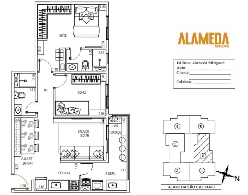 Apartamento, 2 quartos, 56 m² - Foto 4