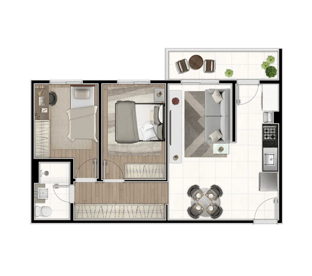 Apartamento, 2 quartos, 63 m² - Foto 16
