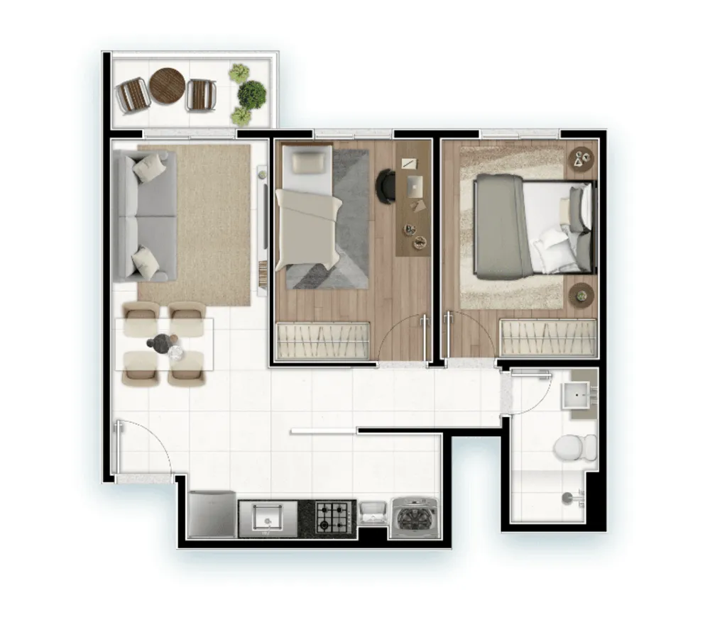 Apartamento, 2 quartos, 63 m² - Foto 14