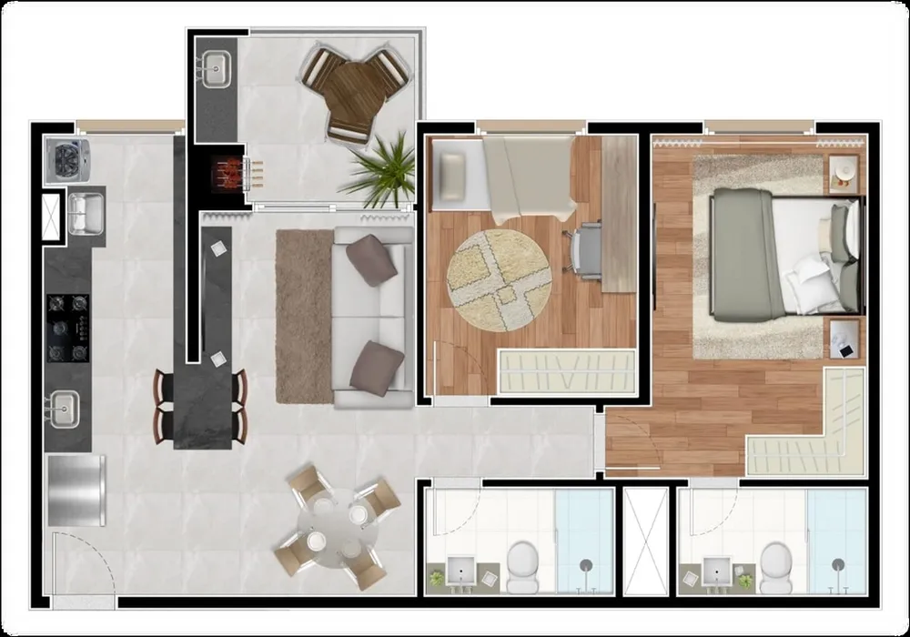 Apartamento, 3 quartos, 83 m² - Foto 15