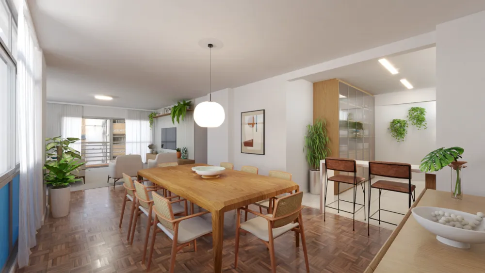 Apartamento, 3 quartos, 210 m² - Foto 2