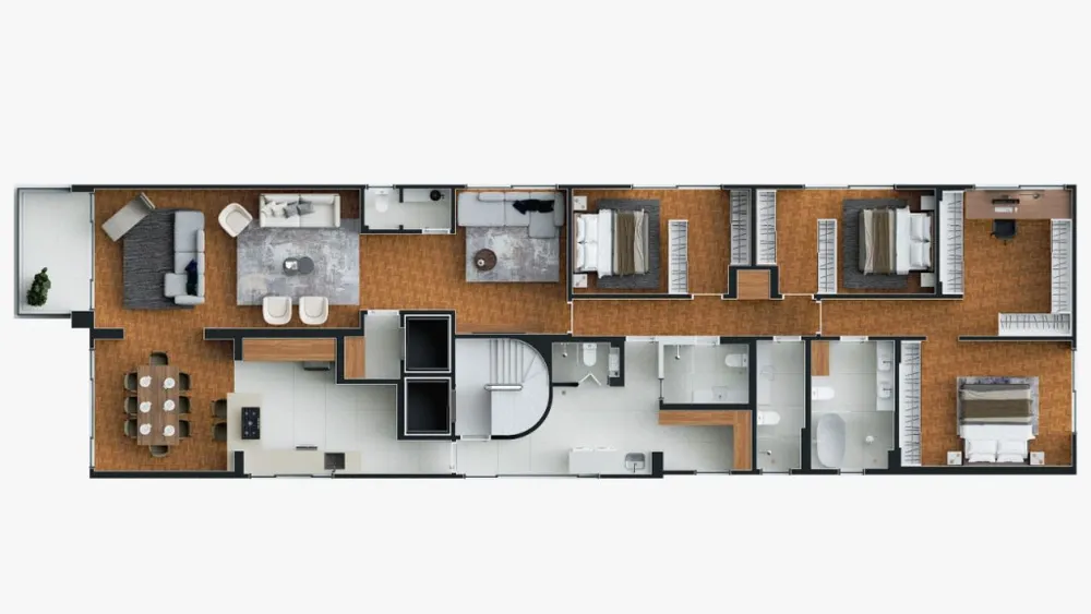 Apartamento, 3 quartos, 229 m² - Foto 3