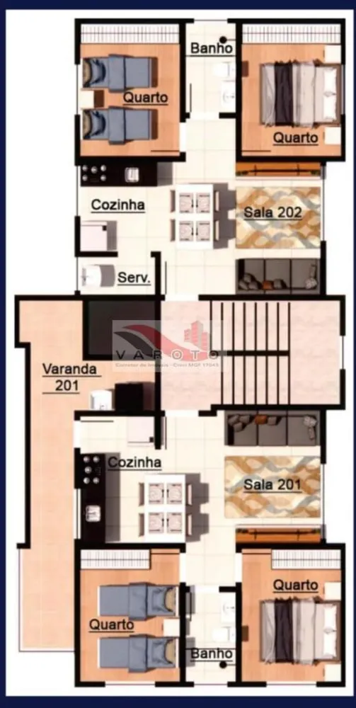 Apartamento, 2 quartos, 33 m² - Foto 4