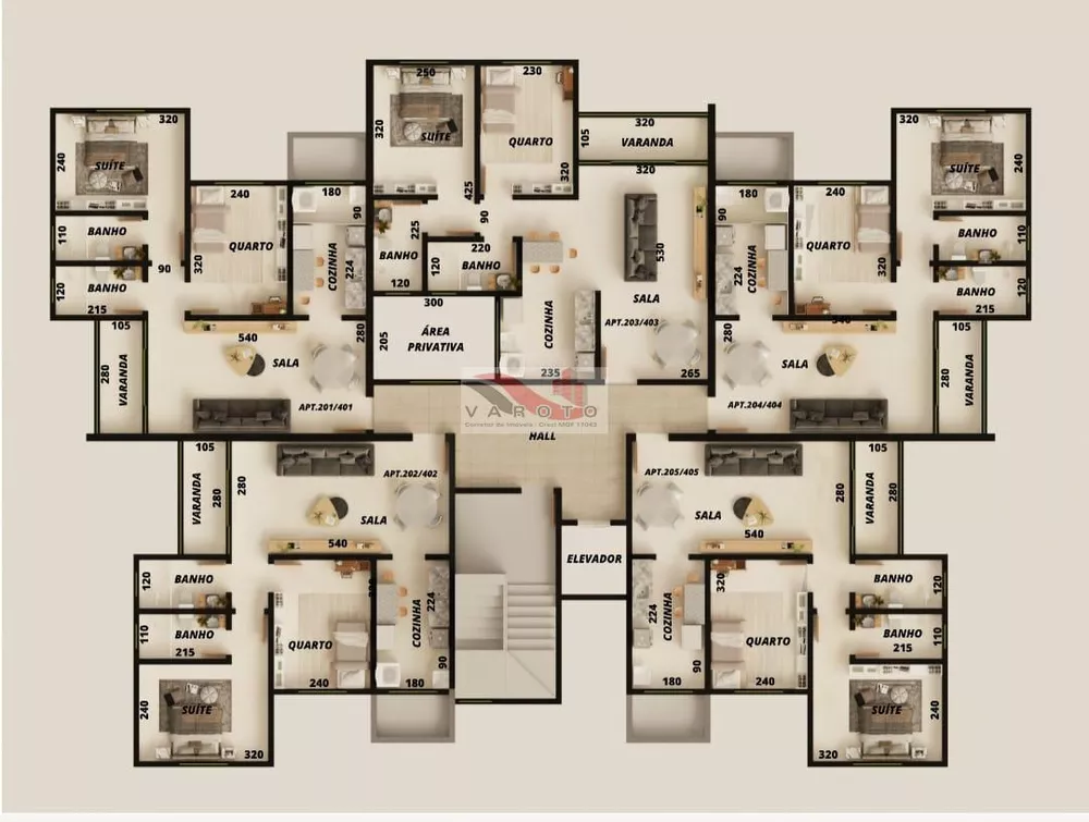 Cobertura, 2 quartos, 42 m² - Foto 6