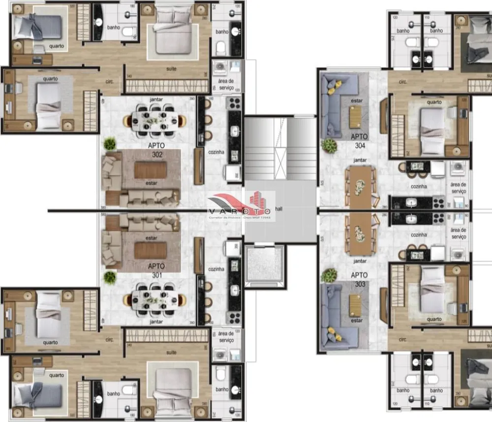 Apartamento, 3 quartos - Foto 4