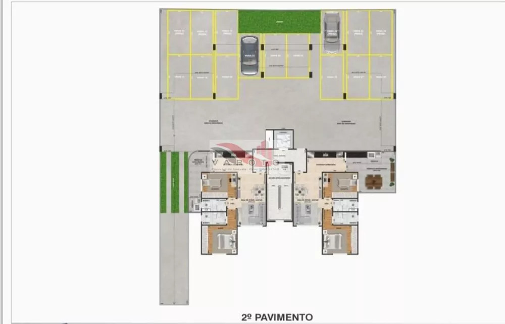 Apartamento, 2 quartos - Foto 2