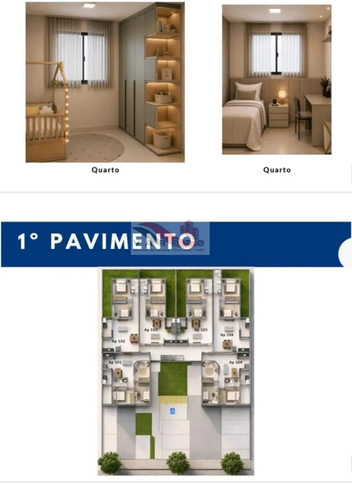 Apartamento, 2 quartos, 18 m² - Foto 3