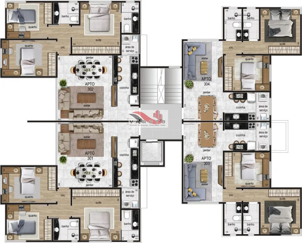 Cobertura, 3 quartos, 42 m² - Foto 5