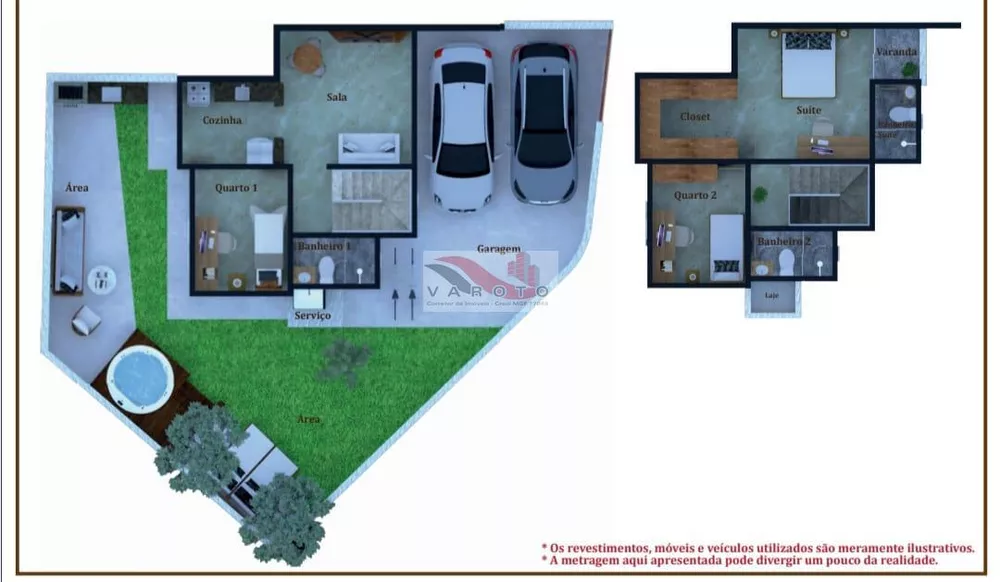 Casa à venda com 3 quartos, 101m² - Foto 1