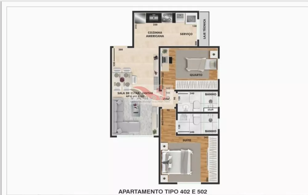 Apartamento, 2 quartos - Foto 3