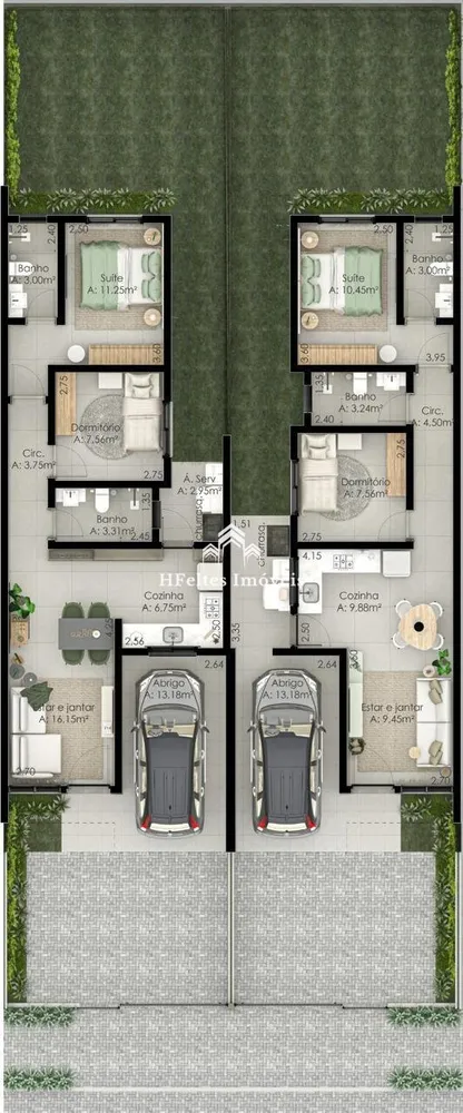 Casa, 2 quartos, 73 m² - Foto 5