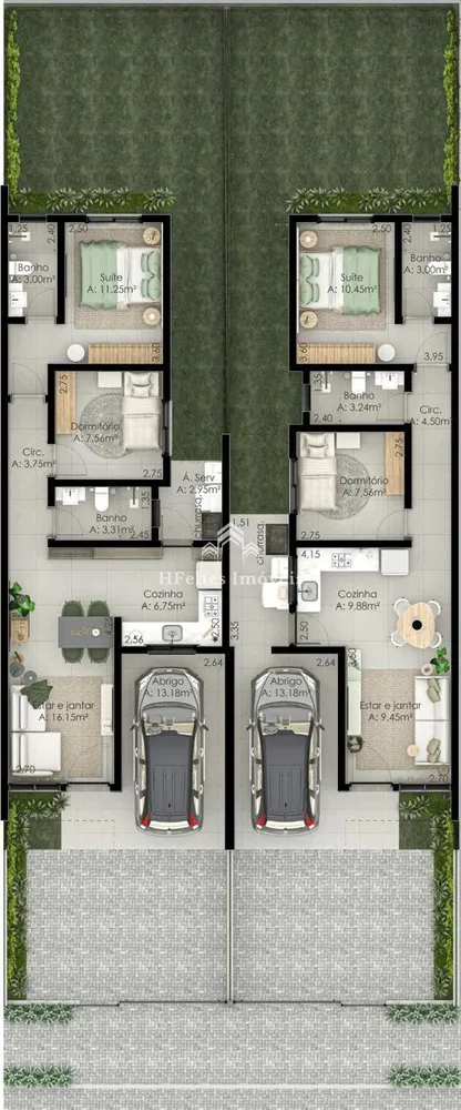 Casa, 2 quartos, 73 m² - Foto 7
