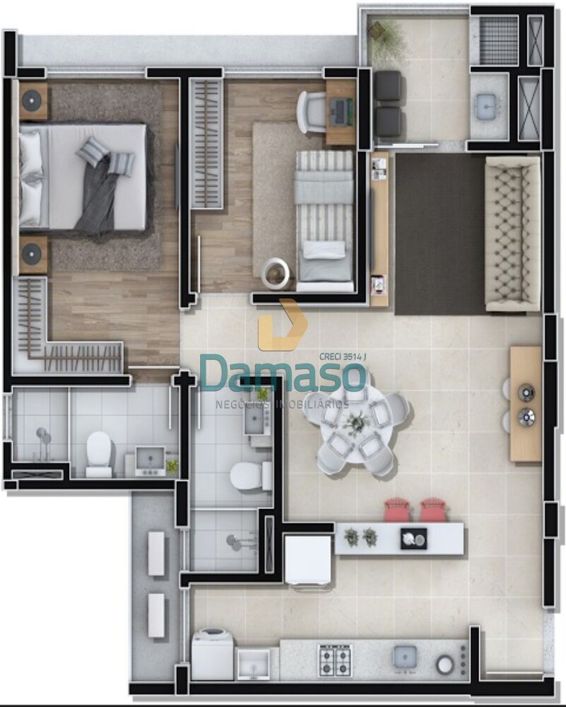 Apartamento, 2 quartos, 73 m² - Foto 11