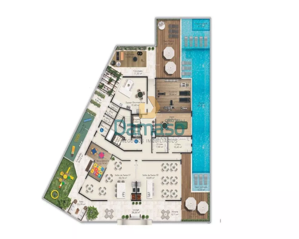 Apartamento, 3 quartos, 92 m² - Foto 3