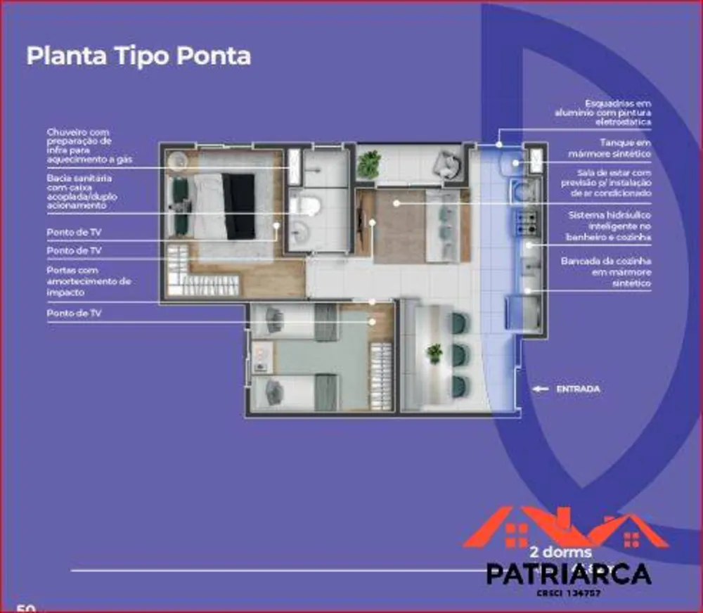 Apartamento, 2 quartos, 41 m² - Foto 16