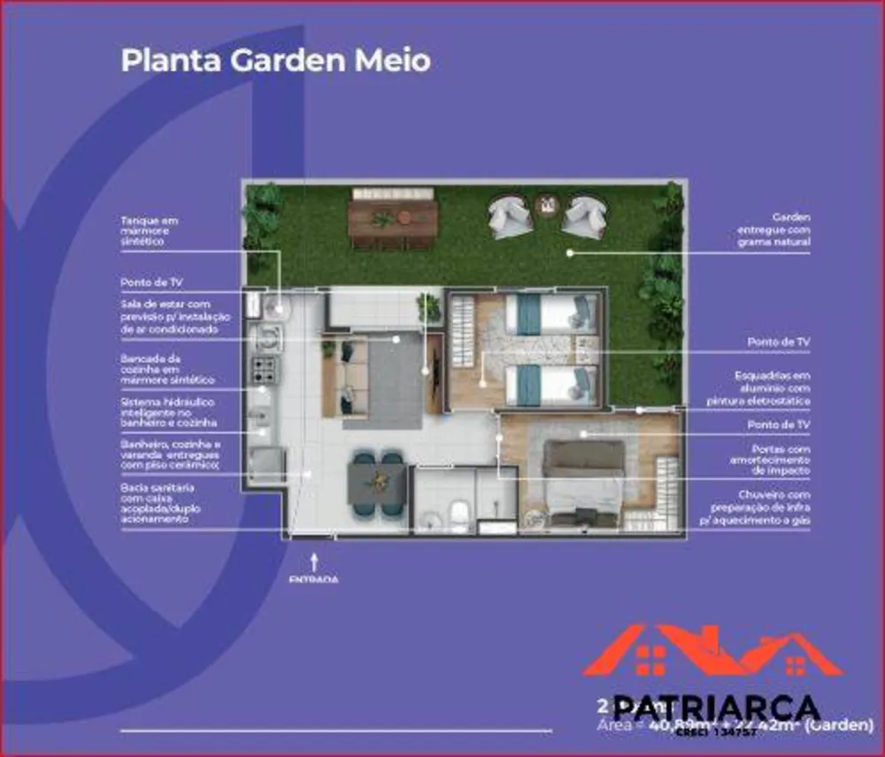 Apartamento, 2 quartos, 41 m² - Foto 13