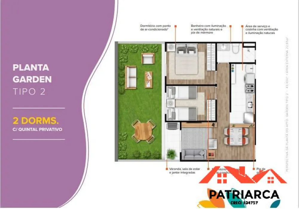 Apartamento, 2 quartos, 41 m² - Foto 12