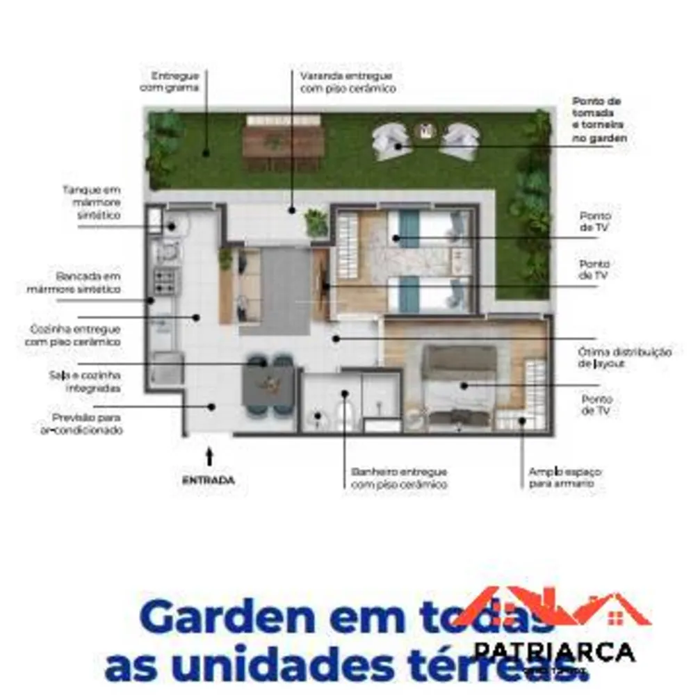 Apartamento, 2 quartos, 40 m² - Foto 9