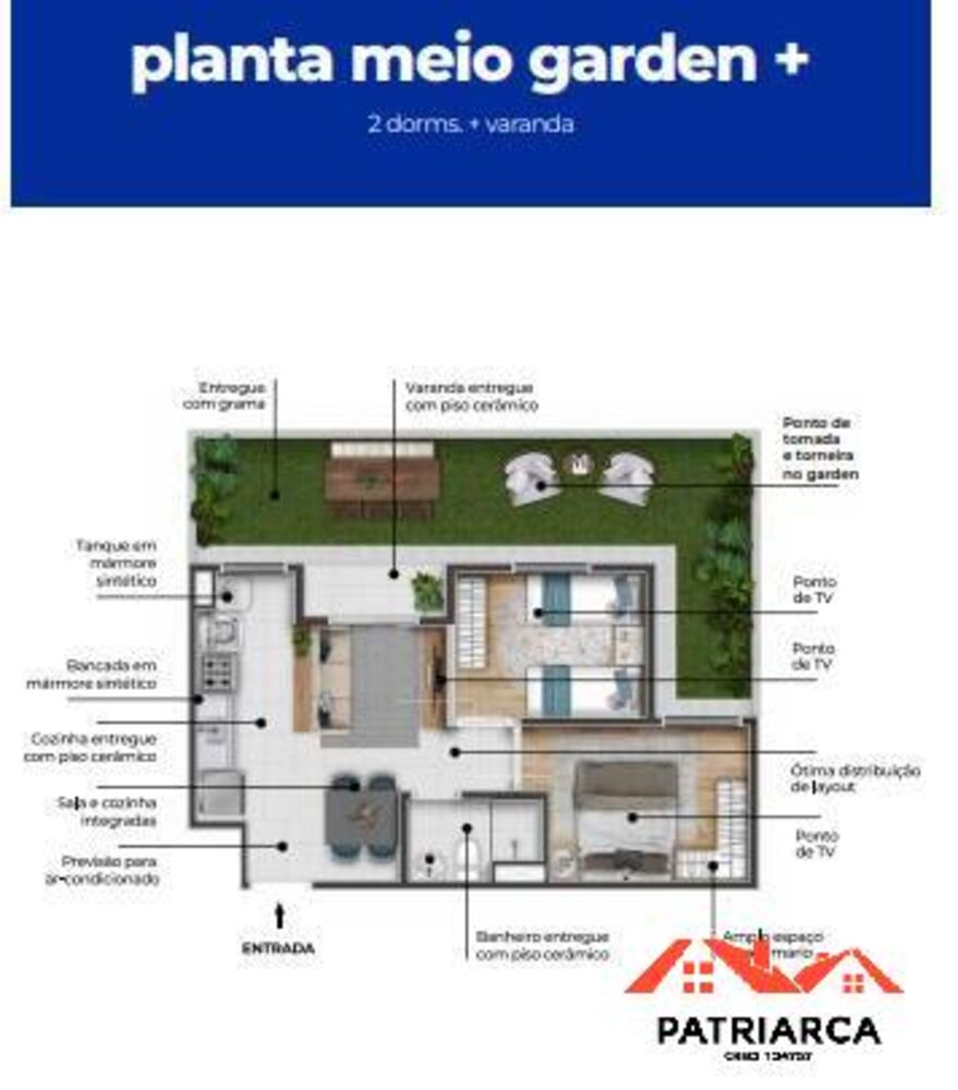 Apartamento, 2 quartos, 40 m² - Foto 4