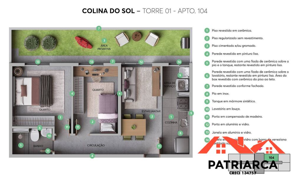 Apartamento, 2 quartos, 39 m² - Foto 4
