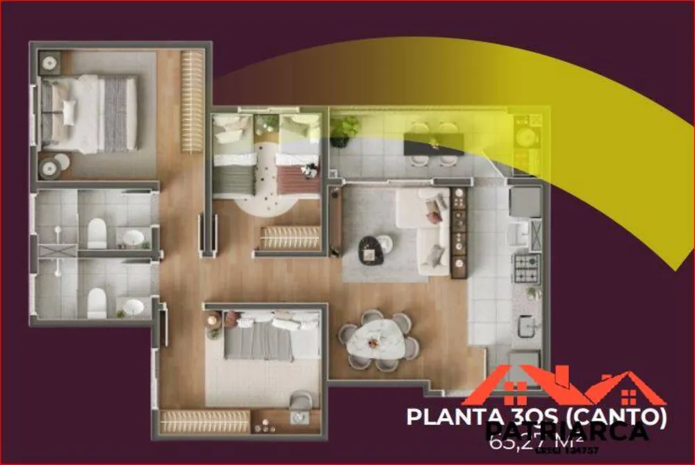 Apartamento, 2 quartos, 60 m² - Foto 10