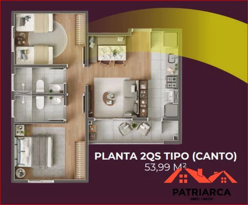 Apartamento, 2 quartos, 60 m² - Foto 12