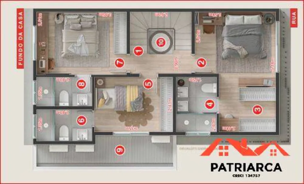 Apartamento, 3 quartos, 208 m² - Foto 13