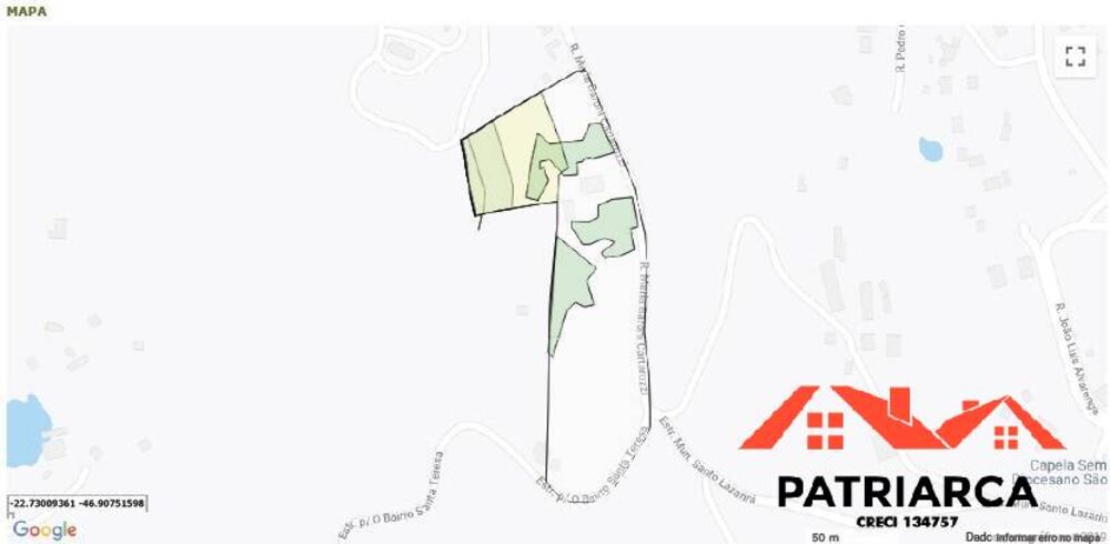 Terreno, 61 hectares - Foto 1