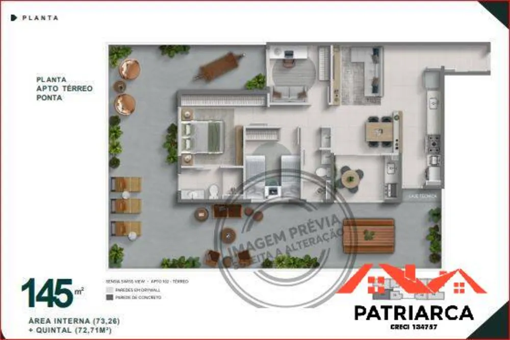 Apartamento, 2 quartos, 61 m² - Foto 6