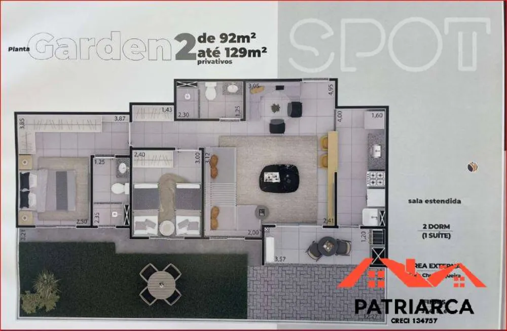 Apartamento, 2 quartos, 66 m² - Foto 13