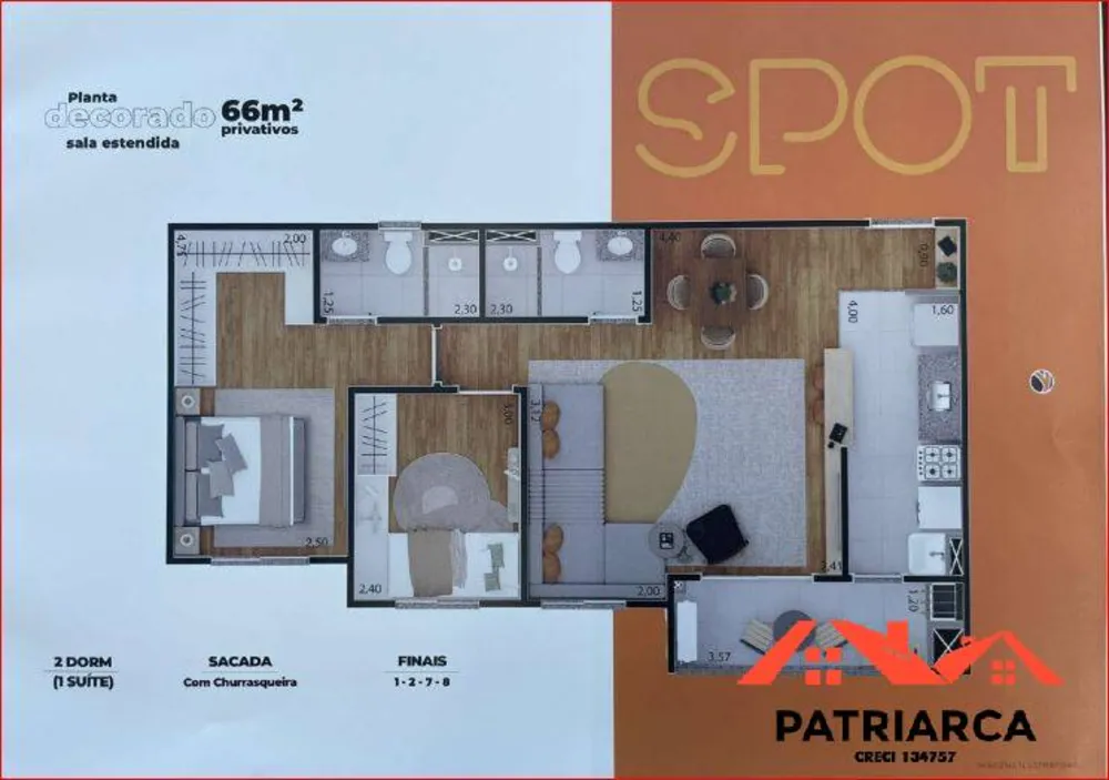 Apartamento, 2 quartos, 66 m² - Foto 16
