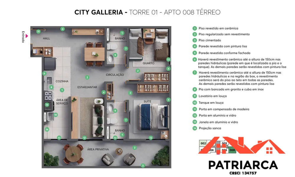 Apartamento, 2 quartos, 45 m² - Foto 5