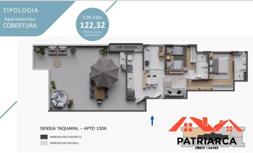 Apartamento, 2 quartos, 63 m² - Foto 7