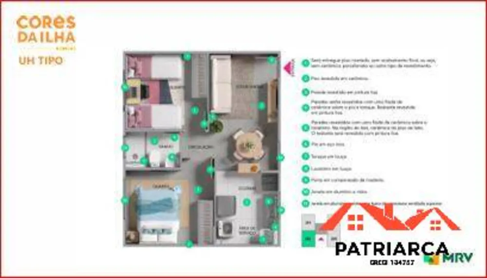 Apartamento, 2 quartos, 40 m² - Foto 10