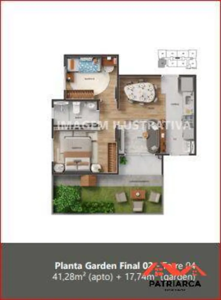 Apartamento, 2 quartos, 45 m² - Foto 7