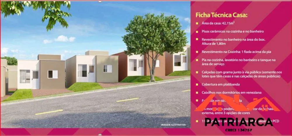 Casa, 2 quartos, 42 m² - Foto 6