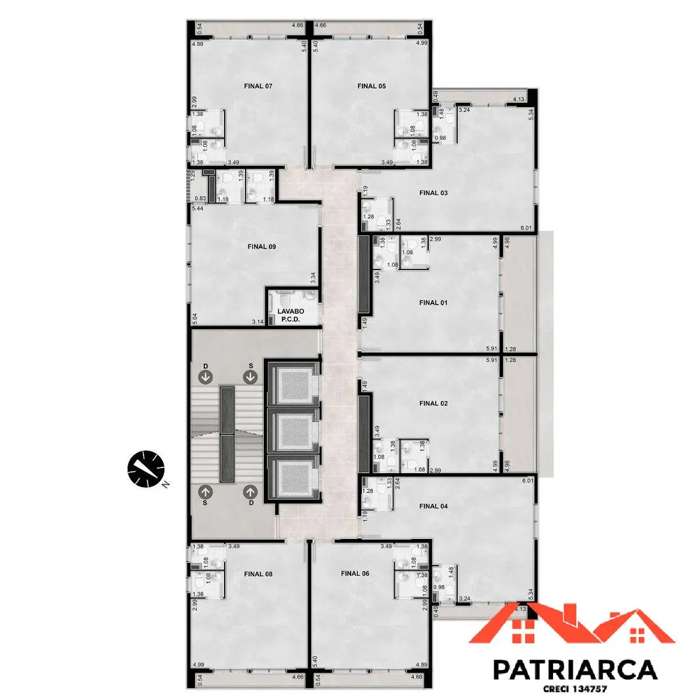 Sala-Conjunto, 32 m² - Foto 7