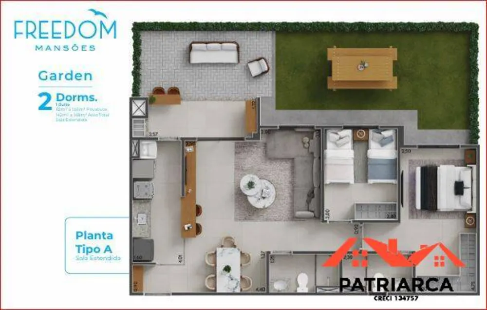 Apartamento, 2 quartos, 66 m² - Foto 5