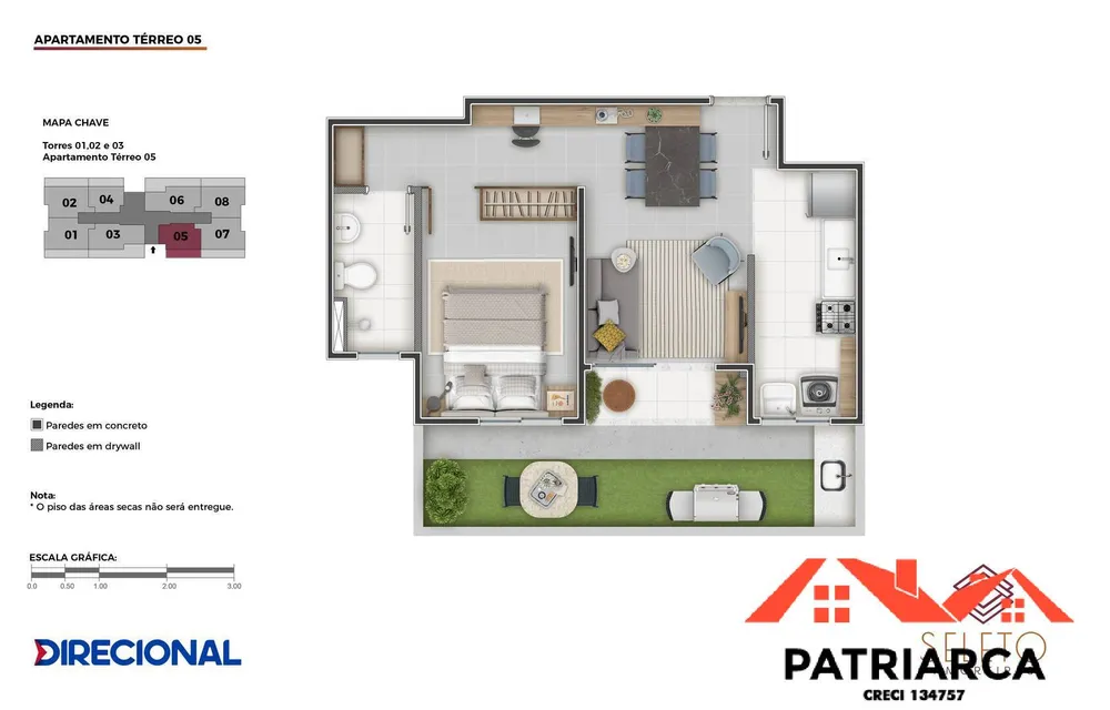 Apartamento, 2 quartos, 50 m² - Foto 10