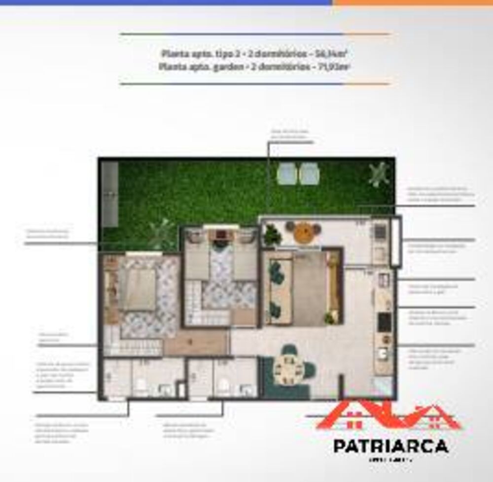 Apartamento, 2 quartos, 52 m² - Foto 4