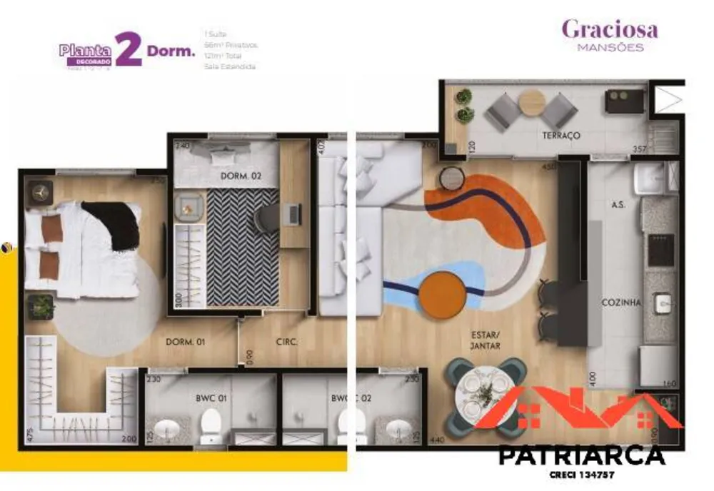 Apartamento, 3 quartos, 66 m² - Foto 14